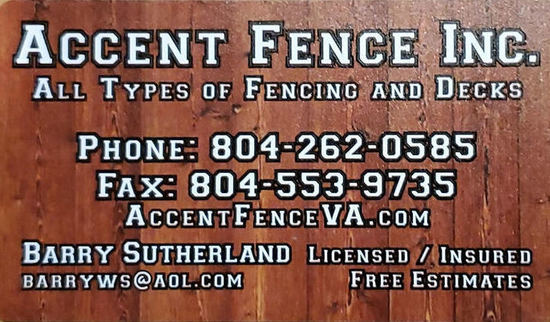 Accent Fence, Inc.